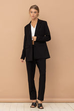 Black Blazer with Pants Set