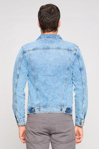 Light Blue Men's Denim Jacket