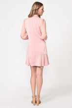 Light Pink Candice Organza Sleeve Blazer Dress