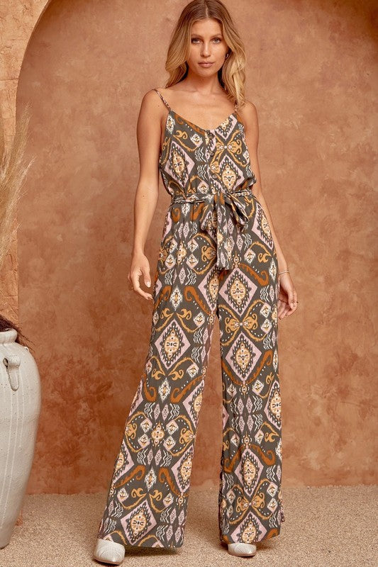 Multi Printed Jumpsuit