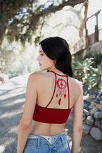 Red Peace Dreamcatcher Tattoo Back Brami