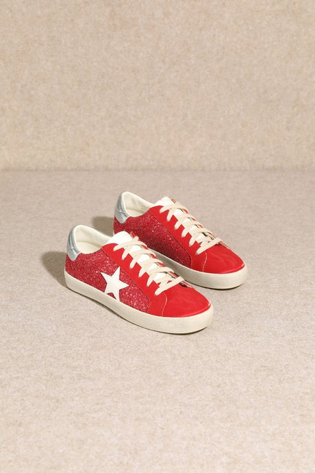 Red Fashion Sneakers