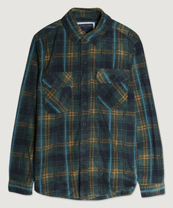 Forest Plaid Polar Fleece Jacket