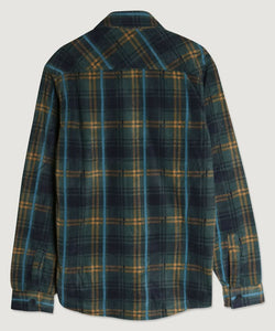 Forest Plaid Polar Fleece Jacket