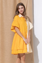 Yellow Relaxed Fit Dress