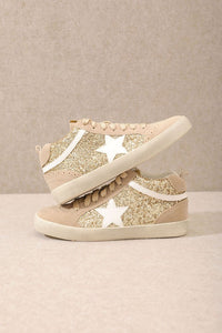 Gold Fashion Sneakers