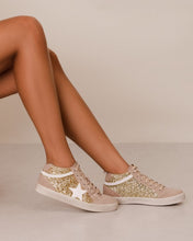 Gold Fashion Sneakers