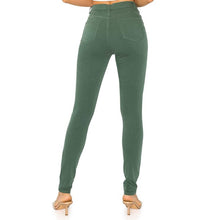 Hunter Green Soft Stretchy High Rise Comfy Casual Pants