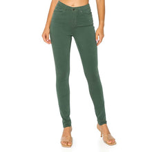 Hunter Green Soft Stretchy High Rise Comfy Casual Pants