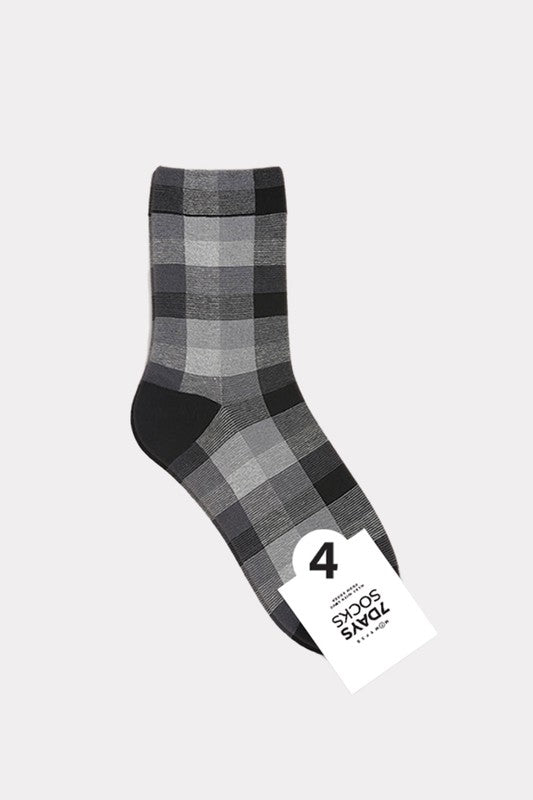 Holiday Collection - Check X Check-4(10pairs)