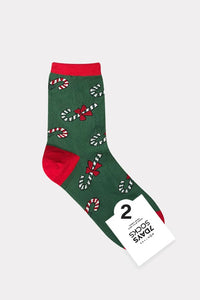 Hunter Green Holiday Collection - Christmas Tree Farm(10pairs)