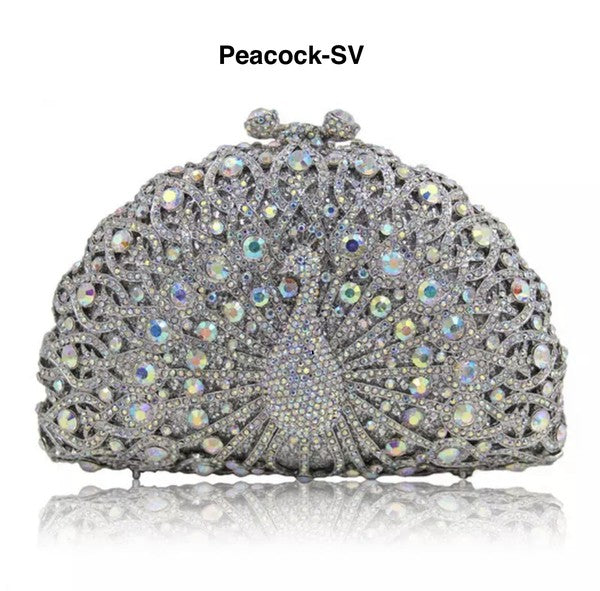 Peacock-Sv Women Clutch Evening Bag
