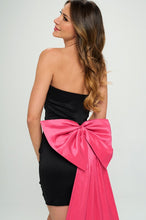 Blackpink Bow Train Mini Dress