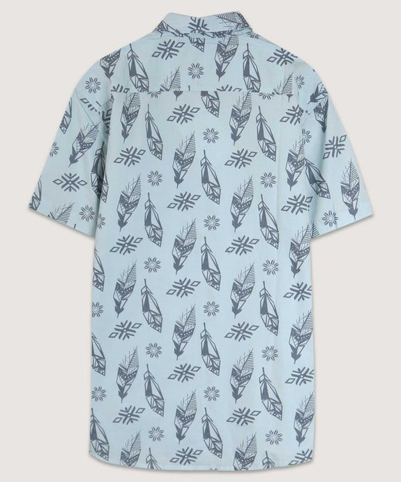 Soft Sea Tribal Feathers Shirt
