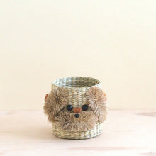 Dog Seagrass Basket Planter - Planter Basket