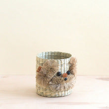 Dog Seagrass Basket Planter - Planter Basket