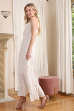 White Tiered Dress