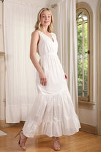 White Tiered Dress