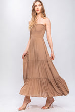 Clay Strapless Maxi Dress