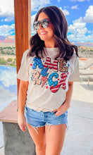 Natural Retro America Graphic T-Shirt