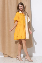 Yellow Relaxed Fit Dress