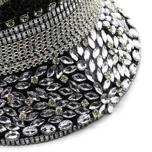 Black Glass Drill Rhinestone Flat Performance