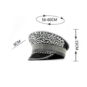Black Glass Drill Rhinestone Flat Performance
