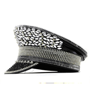 Black Glass Drill Rhinestone Flat Performance