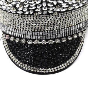 Black Glass Drill Rhinestone Flat Performance