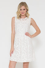 Lace Overlay Dress
