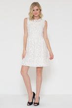 Lace Overlay Dress