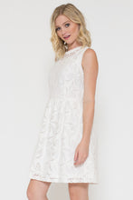 Lace Overlay Dress