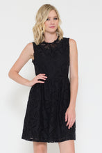 Lace Overlay Dress