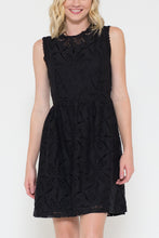 Lace Overlay Dress