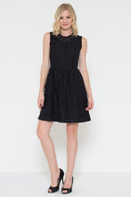 Lace Overlay Dress