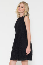 Lace Overlay Dress