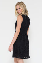 Lace Overlay Dress