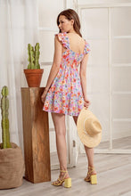 Pink Printed  Dress