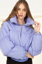 Light Purple Chill With Me Long-sleeve Puffer Jacket