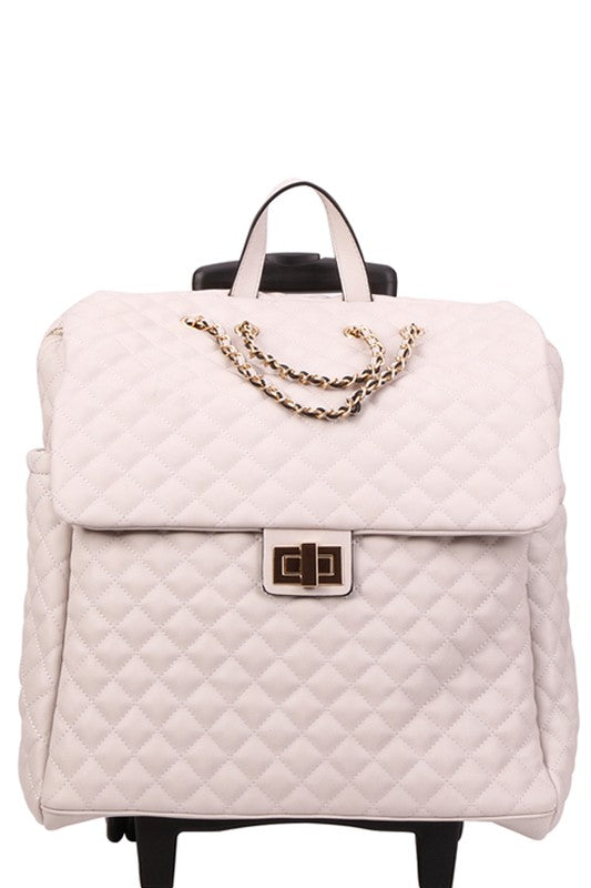 Champagne Fashion Luggage