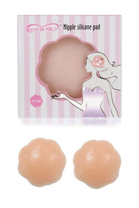 Silicone adhesive nipple cover