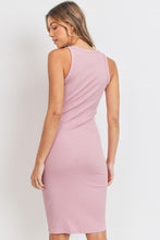 Light Pink Sleeveless Skinny Dress