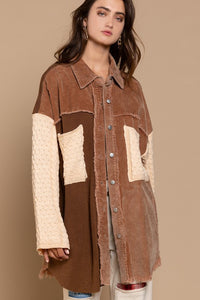 Teddy Bear Designed In Corduroy Jacket