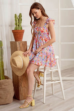 Pink Printed  Dress