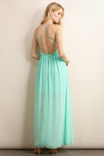 Mint Heart Shaped Maxi Dress