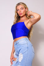 Royal Blue Pure Bliss Rhinestone Ice Top
