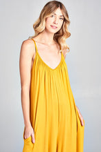 Yellow Solid Jumper With Pockets