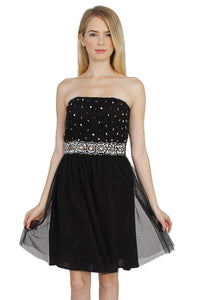 High Waist Sparkling Dress