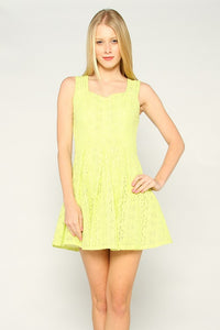 Raspberry Flare Mini Dress