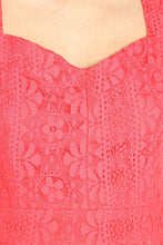 Raspberry Flare Mini Dress
